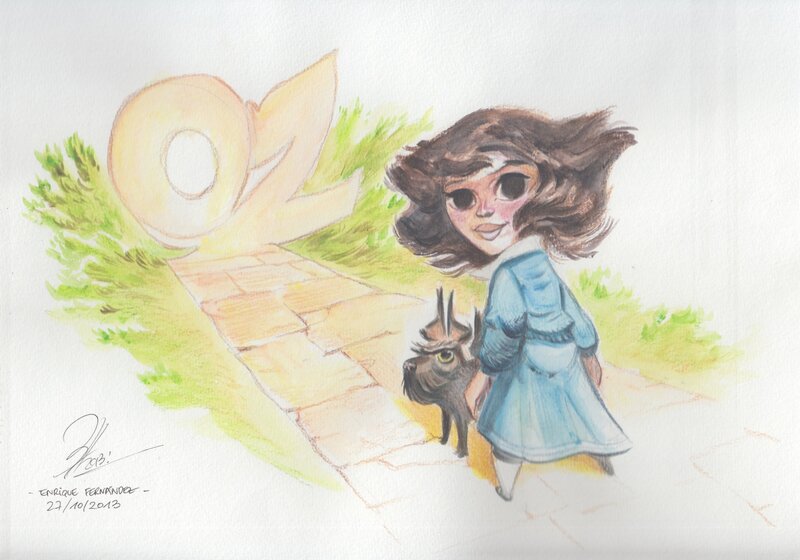 Oz by Enrique Fernandez - Original Illustration