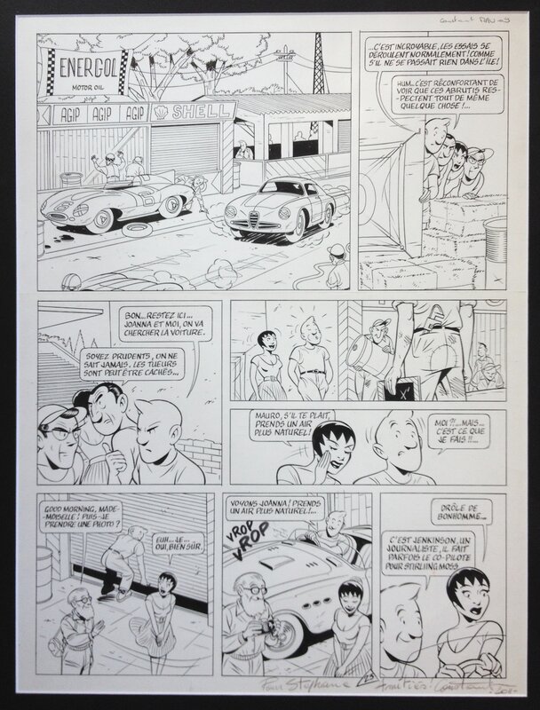 Michel Constant, Denis Lapière, 1992 - Mauro Caldi T5 - Comic Strip