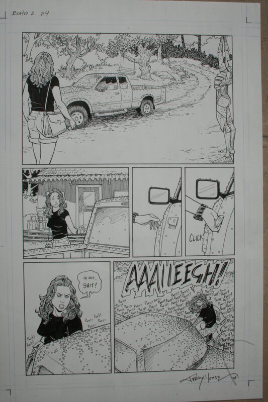Terry Moore, Echo 2, page 4 - Comic Strip