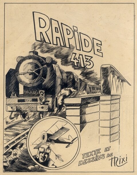 Mixi-Bérel, Mixi - Rapide 413 (1945) - Original Cover