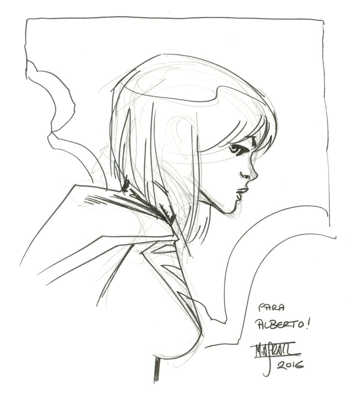 Supergirl by Mahmud Asrar - Sketch