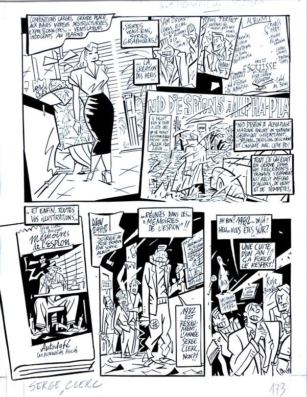Le Journal by Serge Clerc - Comic Strip