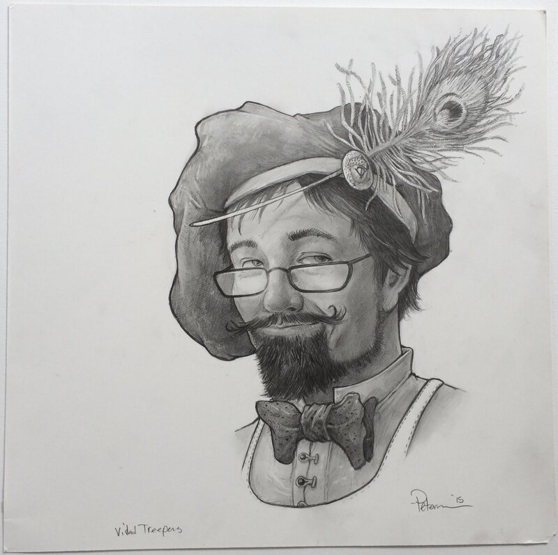 Petersen David - Vidad Treepens - Original Illustration Petersen David - Vidad Treepens - Original Illustration