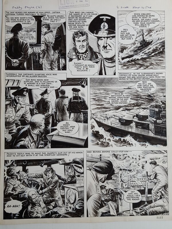 Paddy Payne - Joe Colquhoun 1963 - Comic Strip