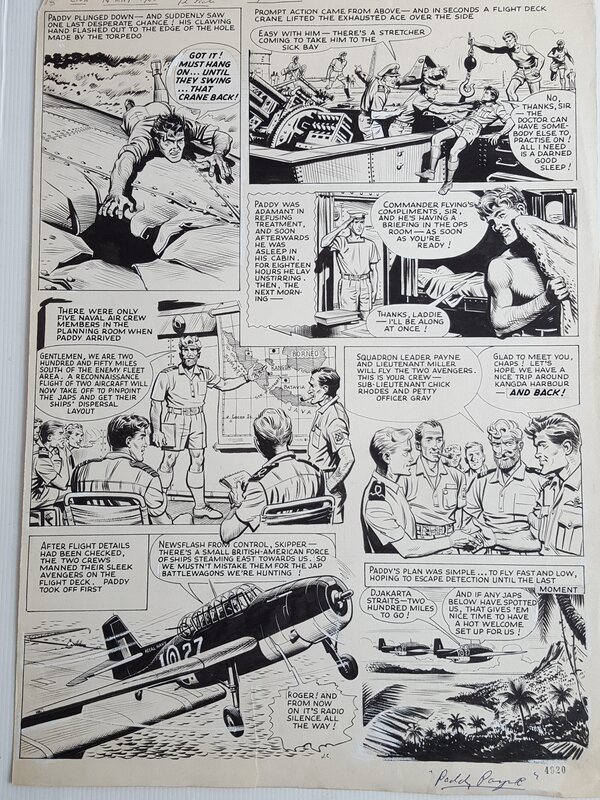 Paddy Payne by Joe Colquhoun - Comic Strip
