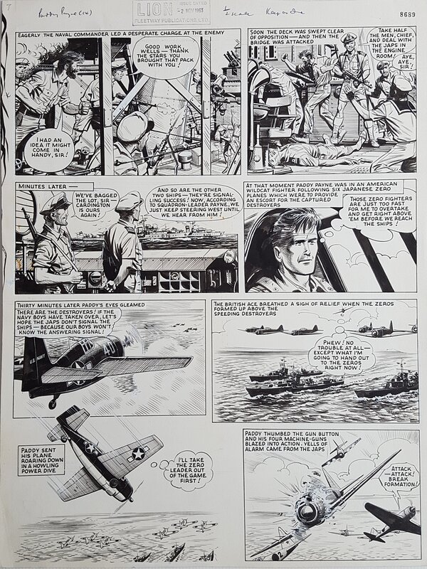 Paddy payne - Joe Colquhoun 1963 - Comic Strip