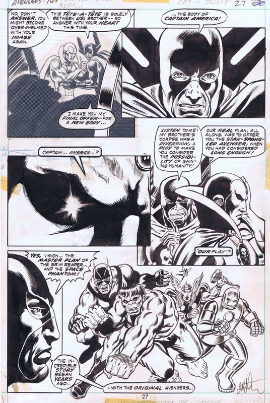 Jim Starlin, Dave Cockrum, 1973-01 Starlin/Cockrum: Avengers #107 p27 - Comic Strip