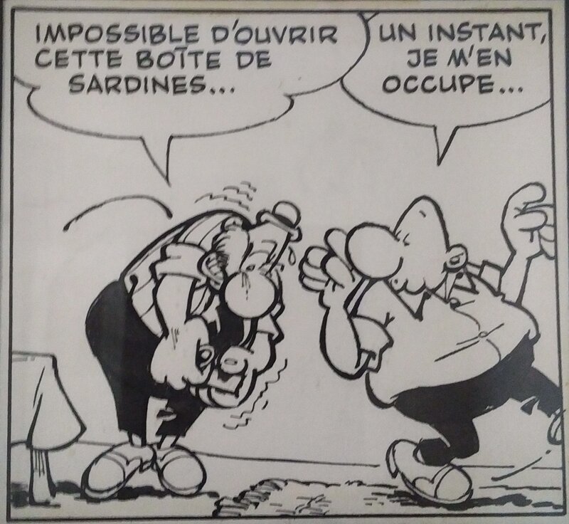 Greg, Achille TALON - CASE - Comic Strip Greg, Achille TALON - CASE - Comic Strip