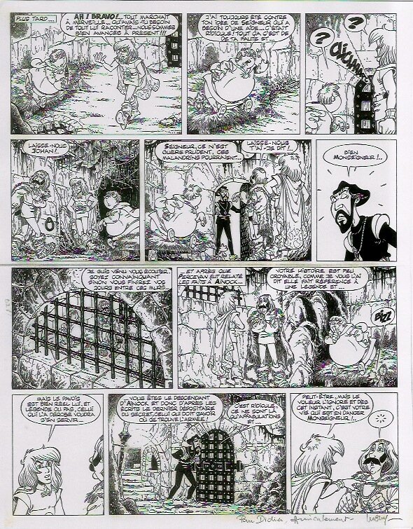 Percevan by Philippe Luguy, Jean Léturgie - Comic Strip