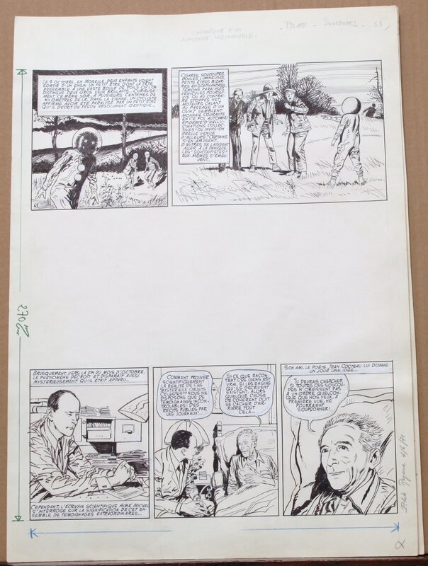 Robert Gigi, Jacques Lob, Page 87 - les apparitions Ovni - Dargaud - Comic Strip