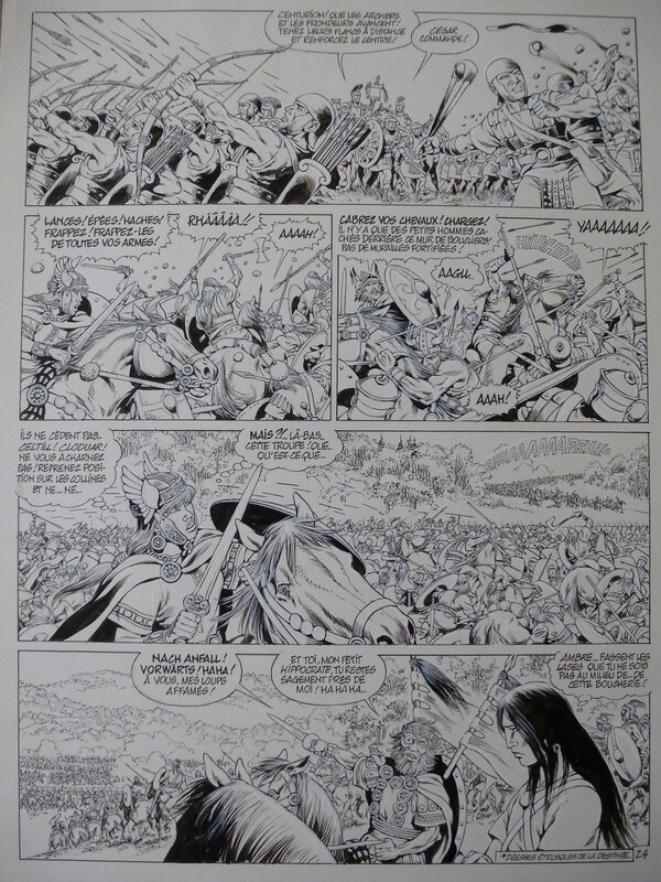 Jean-Yves Mitton, Vae Victis Tome 15 Planche 24 - Comic Strip