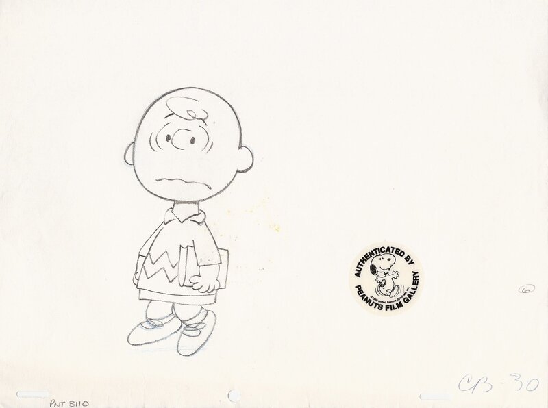 Charlie Brown by Bill Melendez Productions, Charles M. Schulz - Original art