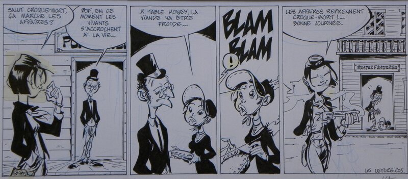 Simon Léturgie, Tekila : croque-mort - Comic Strip