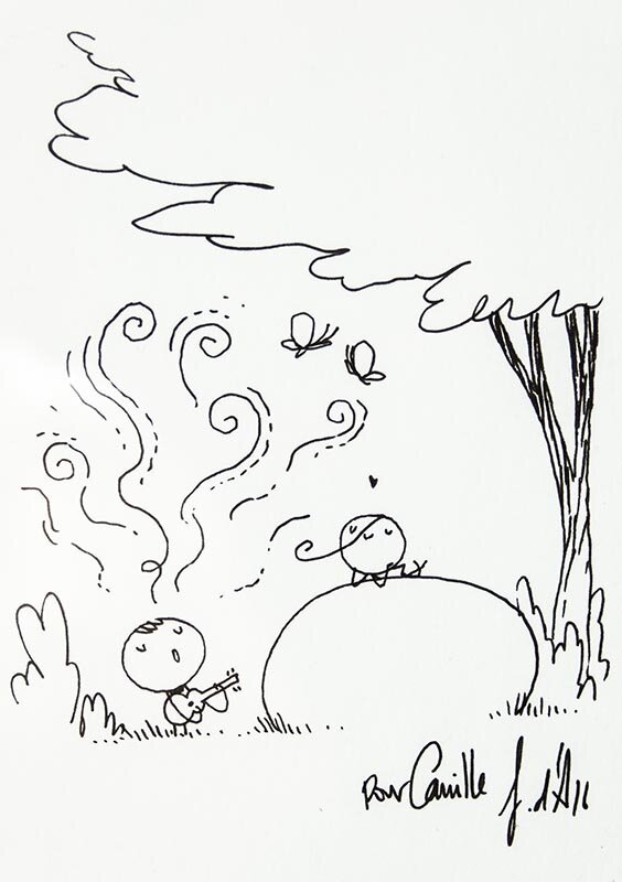 Alphonse Tabouret by Jérôme D'aviau - Sketch Alphonse Tabouret by Jérôme D'aviau - Sketch