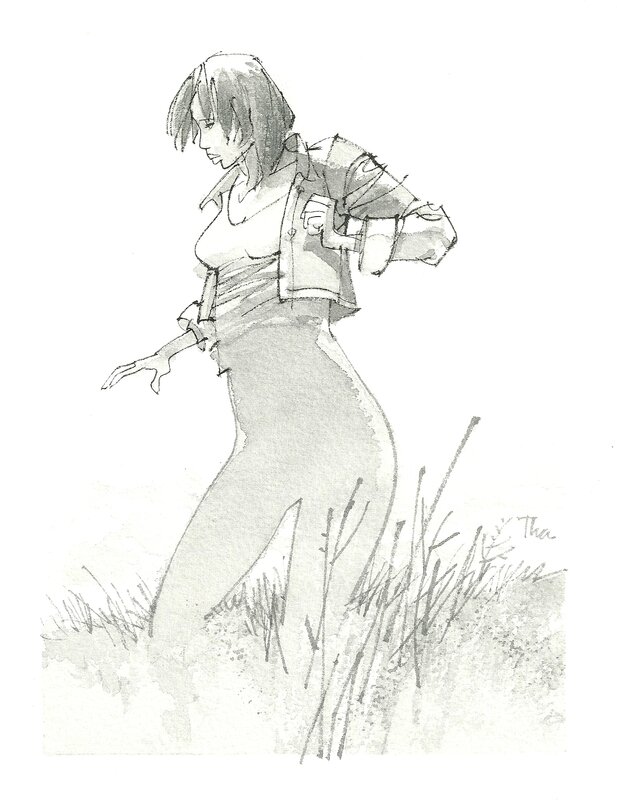 Lady by Tha - Sketch
