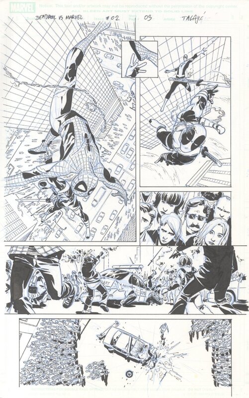 Dalibor Talajic, Deadpool Kills the Marvel Universe - Comic Strip