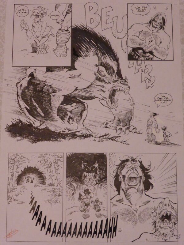 Eric Hérenguel, Kran #1 Les Runes de Gartagueul - Comic Strip