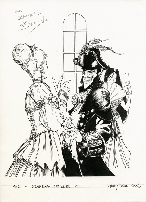 Gentleman Stranger par Brian Snoddy - Illustration originale