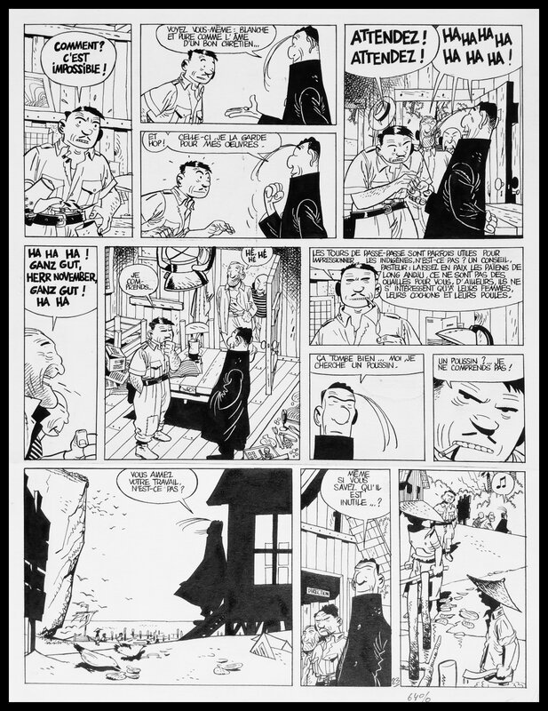 Frank Le Gall, Yann, 1988 - Marie Vérité (T3): Planche 23 - Comic Strip