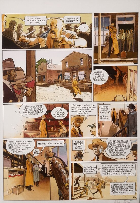W.e.s.t by Christian Rossi, Xavier Dorison, Fabien Nury - Comic Strip