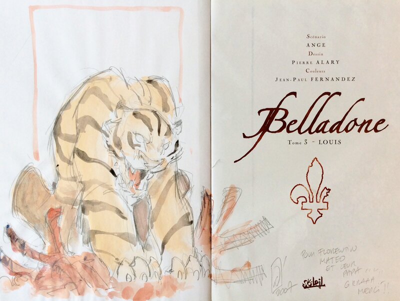 Belladone by Pierre Alary - Sketch