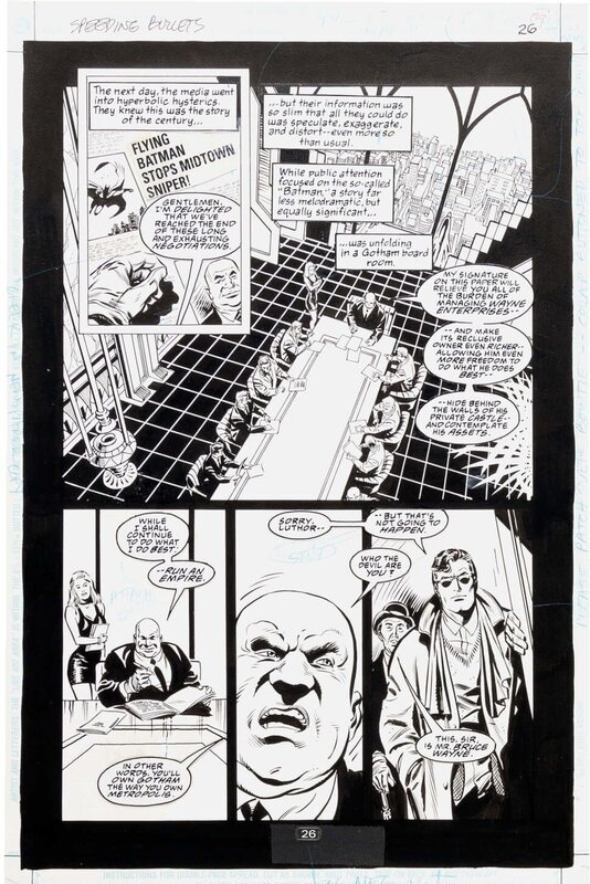 Eduardo Barreto, John M. DeMatteis, Superman (Batman) - Speeding Bullets P26 - Comic Strip