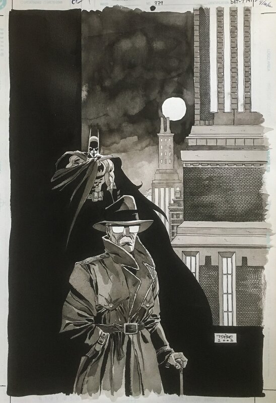 Tim Sale, Detectice Comics #779 - Original Cover Tim Sale, Detectice Comics #779 - Original Cover