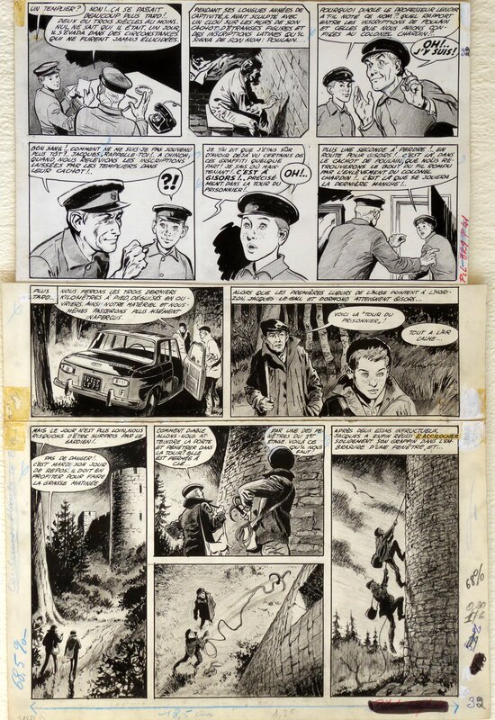 Jacques Le Gall by MiTacq, René Follet, Jean-Michel Charlier - Comic Strip