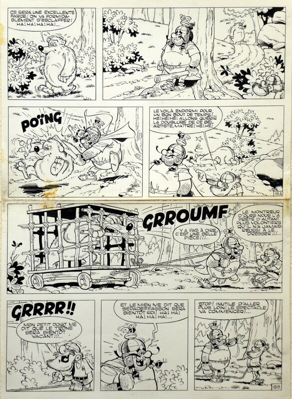 Hultrasson by Marcel Remacle, Marcel Denis, Vicq - Comic Strip