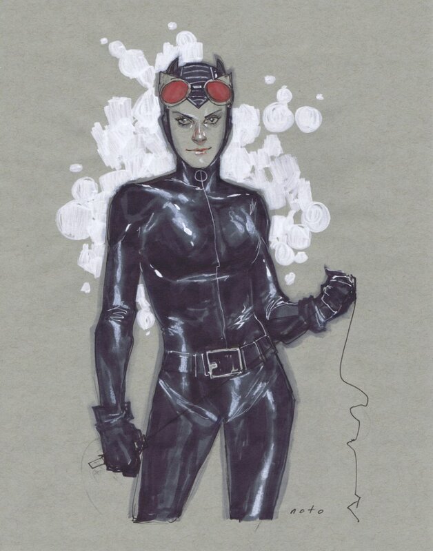 Catwoman par Noto - Illustration originale