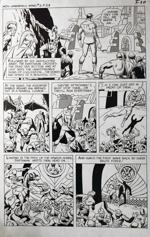 Unearthly Special 2 by Wally Wood - Comic Strip