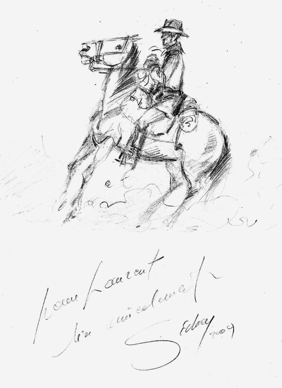 Cavalier by Sidney - Sketch
