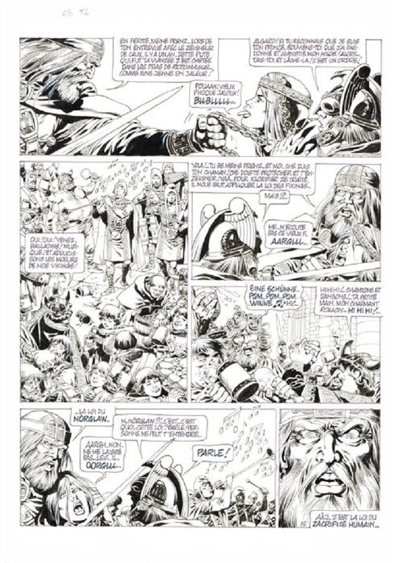 Jean-Yves Mitton, Chroniques Barbares T2 - Comic Strip