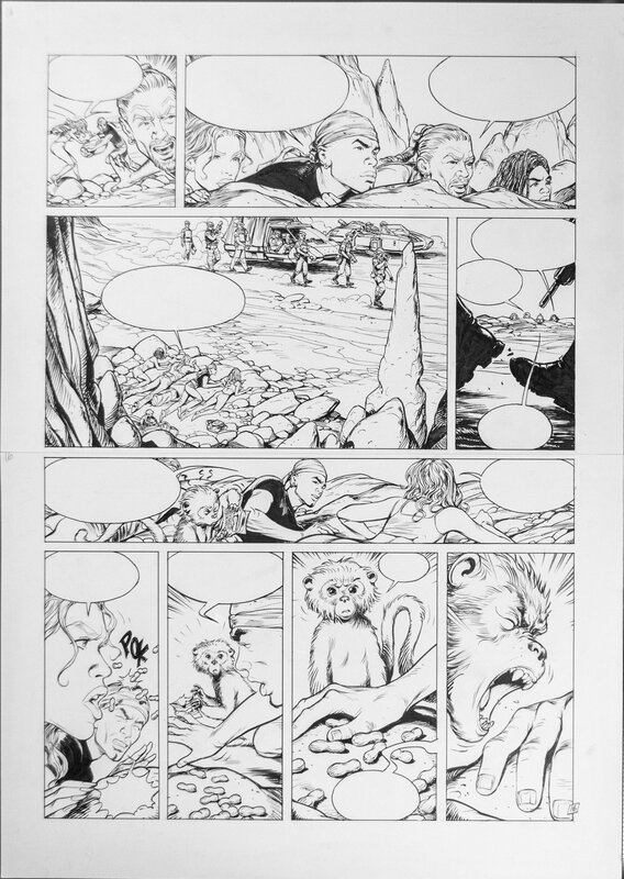 Thierry Labrosse, Moréa T.5 - planche 16 - Comic Strip