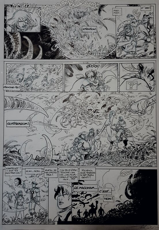 Didier Tarquin, Lanfeust de Troy p43 Tome 7 - Comic Strip