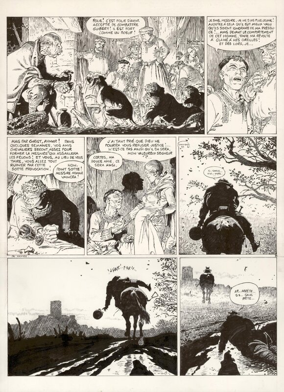 Hermann, Les Tours de Bois-Maury - Olivier - Comic Strip