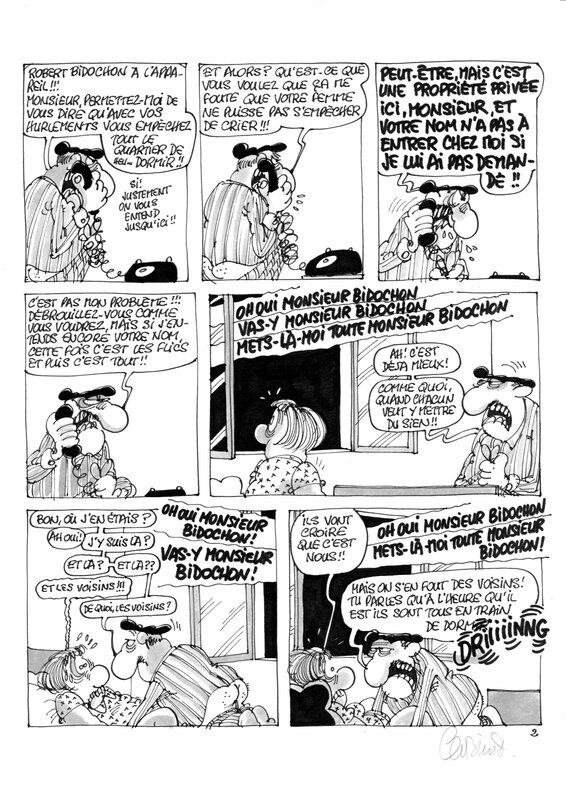 Binet, Les Bidochon - Tome 13 - Comic Strip
