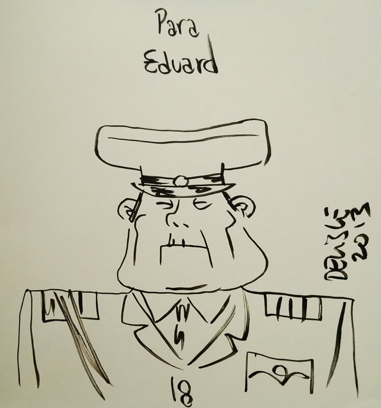 Guy Delisle - Général Birman - Sketch