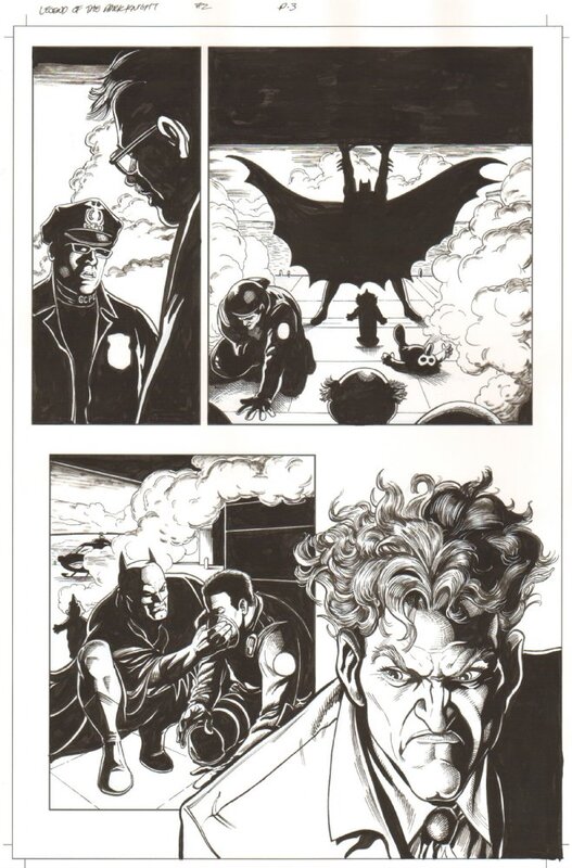 Darick Robertson, Legends of the Dark Knight - Batman et le Joker - Planche originale