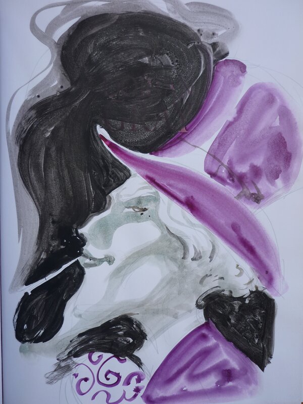 Dorian GRAY by Enrique Corominas - Sketch Dorian GRAY by Enrique Corominas - Sketch