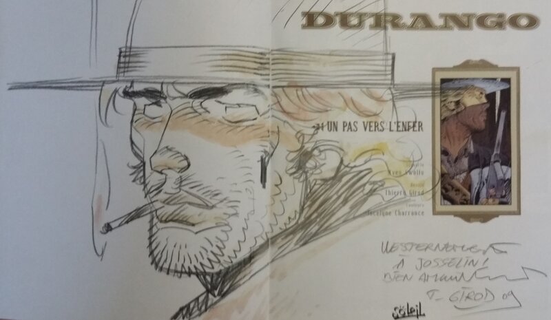 Cowboy  Durango by Thierry Girod - Sketch