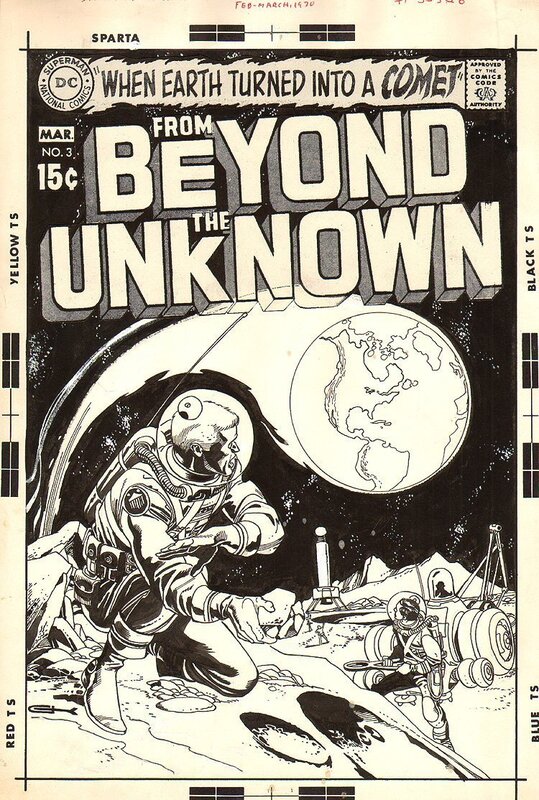 Gil Kane, Couverture de From Beyond the Unknown N°03 - Couverture originale