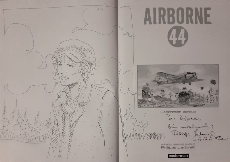 Airborne - T7 par Philippe Jarbinet - Dédicace