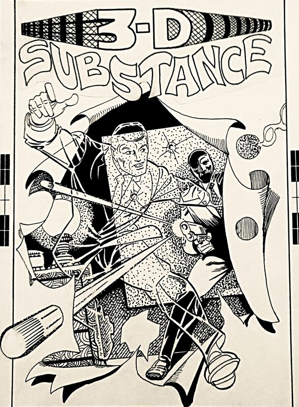 Substance #1 par Steve Ditko, Jack C. Harris - Couverture originale