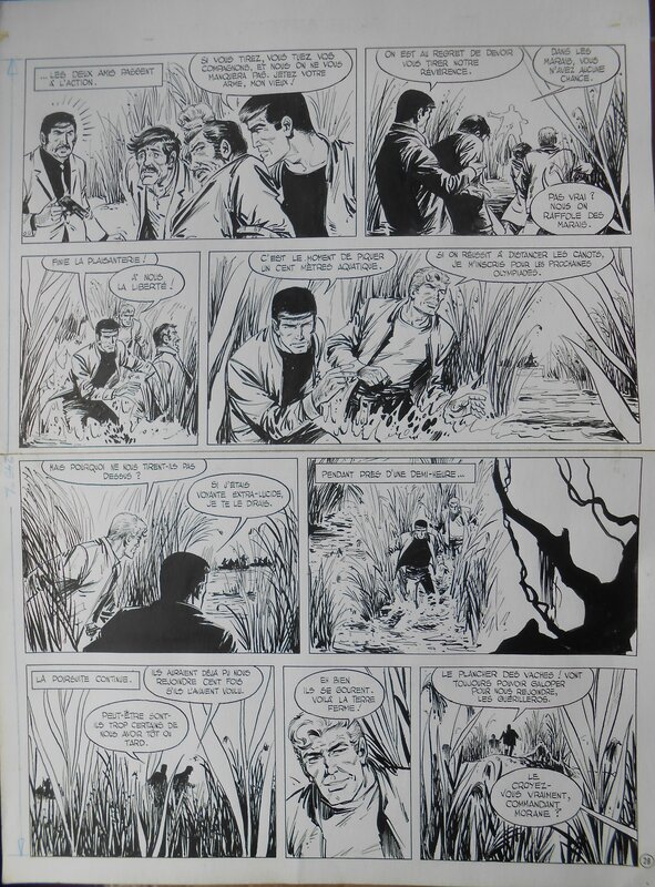 Bob Morane by William Vance, Henri Vernes - Comic Strip