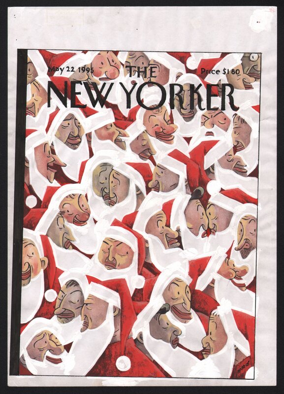 Max, The New Yorker preliminary cover - Original Illustration