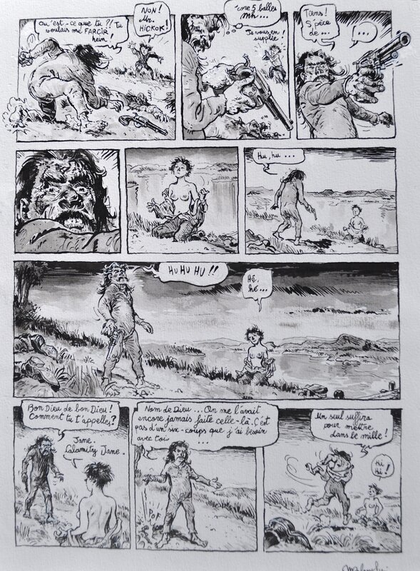 Martha Jane Cannary by Matthieu Blanchin, Christian Perrissin - Comic Strip