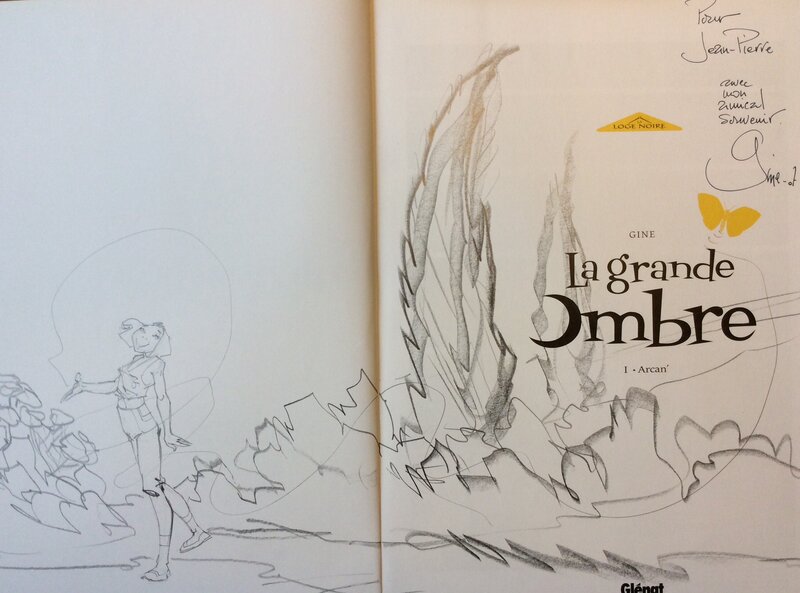 La grande Ombre by Gine - Sketch
