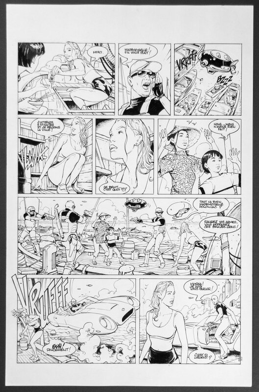 Thierry Labrosse, Moréa T.2 - Planche 8 - Comic Strip Thierry Labrosse, Moréa T.2 - Planche 8 - Comic Strip