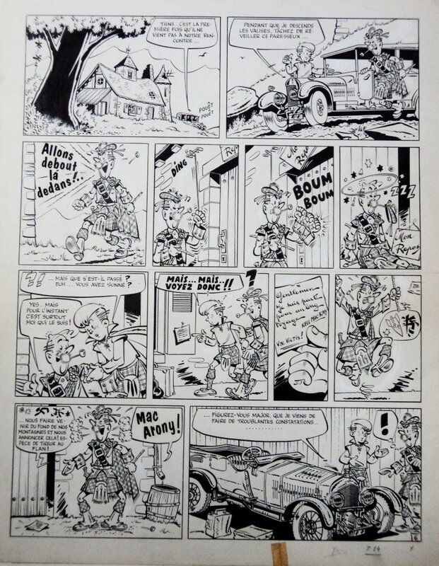 Stany en Ecosse by Jean Mortier - Comic Strip